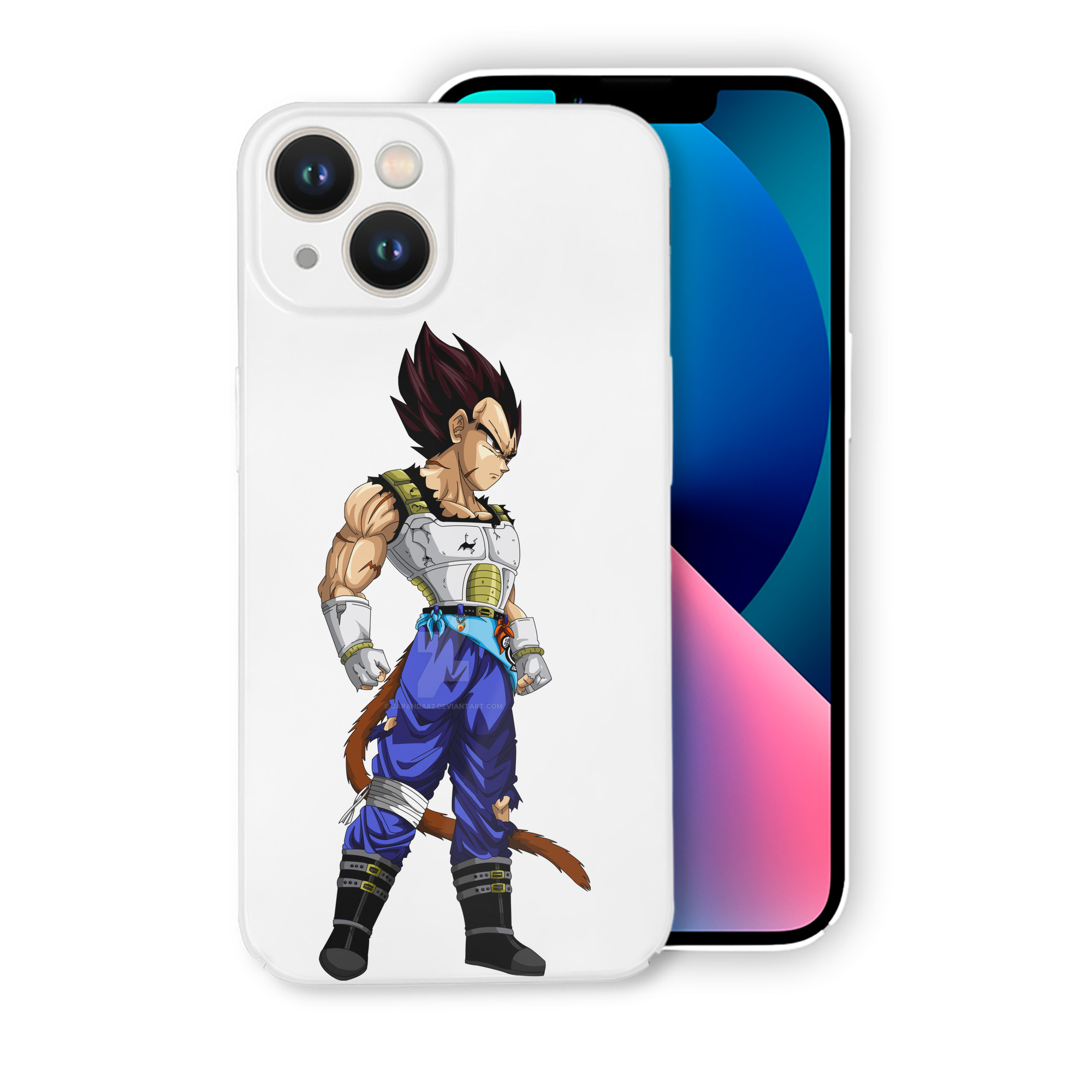 （画像用） ドラゴンボール ベジータ四世（Bejīta Yonsei）DRAGON BALL Vegeta IV 【iPhone 14シリーズ対応】ハードケース